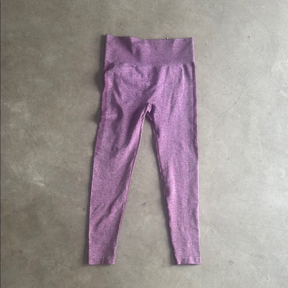 Premium Yoga Leggings for Women Mauve/Purple Large (L) (26R) High waist